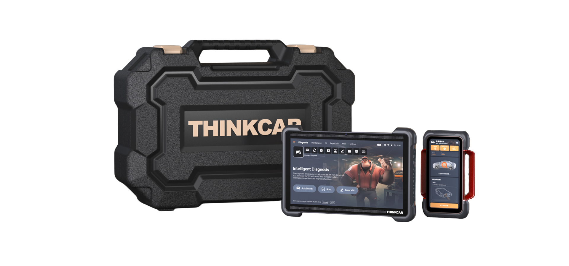 Diagnosegerät ThinkTool Euro 394 – 12″ KI-Diagnosepad für PKW & E-Mobilität