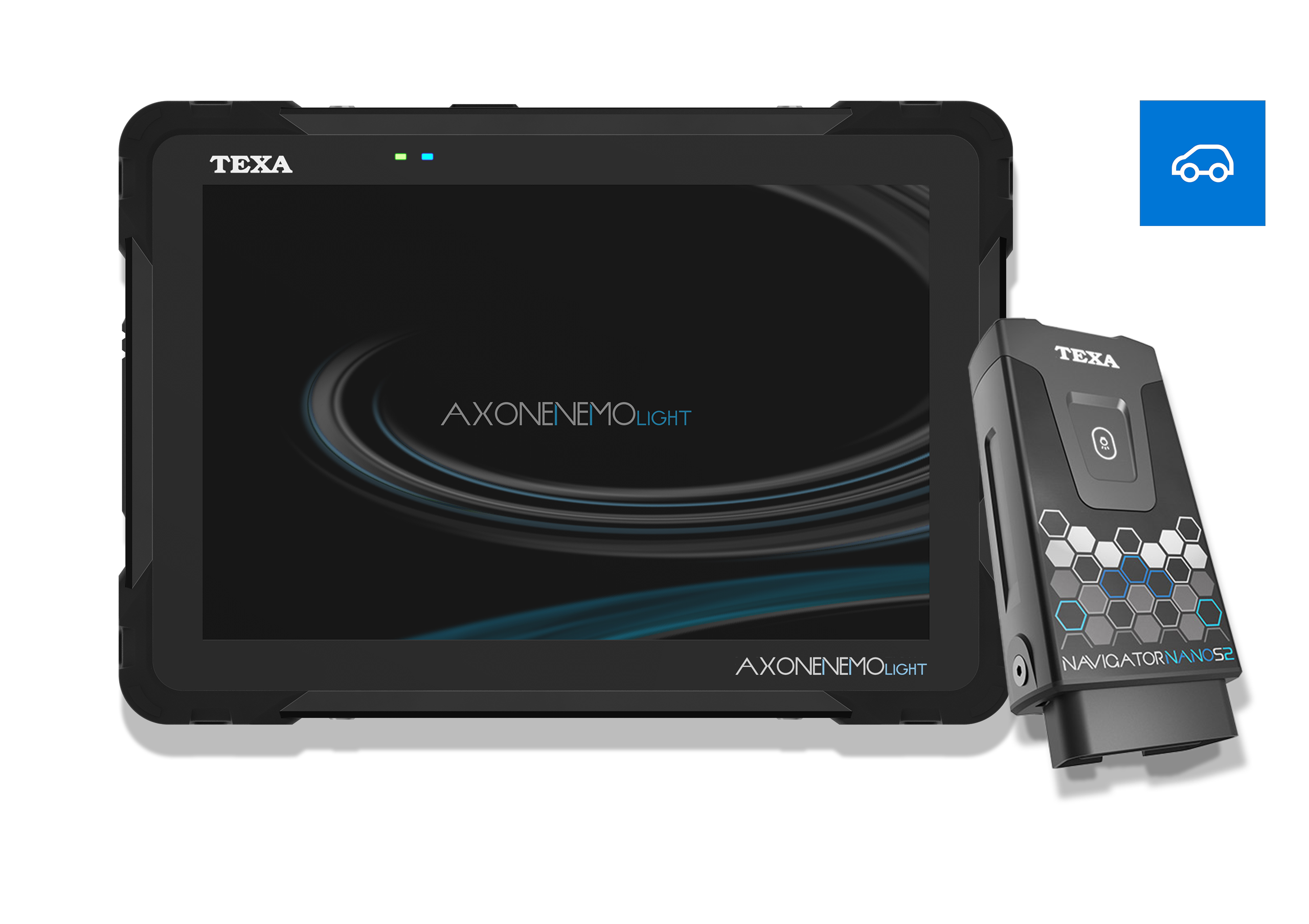 Aktionspaket Diagnosegerät Texa AXONE Nemo Light mit Navigator Nano S 2 Pkw Aktionspaket Diagnosegerät Texa AXONE Nemo Light mit Navigator Nano S 2 Pkw
