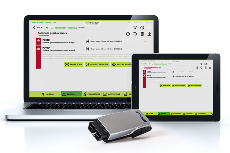 BRAIN BEE CONNEX 2 Smart – VCI-Diagnosegerät für Tablet und PC
