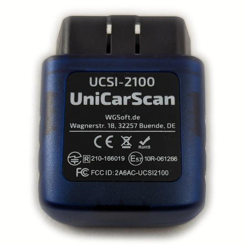 UniCarScan Diagnoseadapter UCSI-2100 UniCarScan Diagnoseadapter UCSI-2100